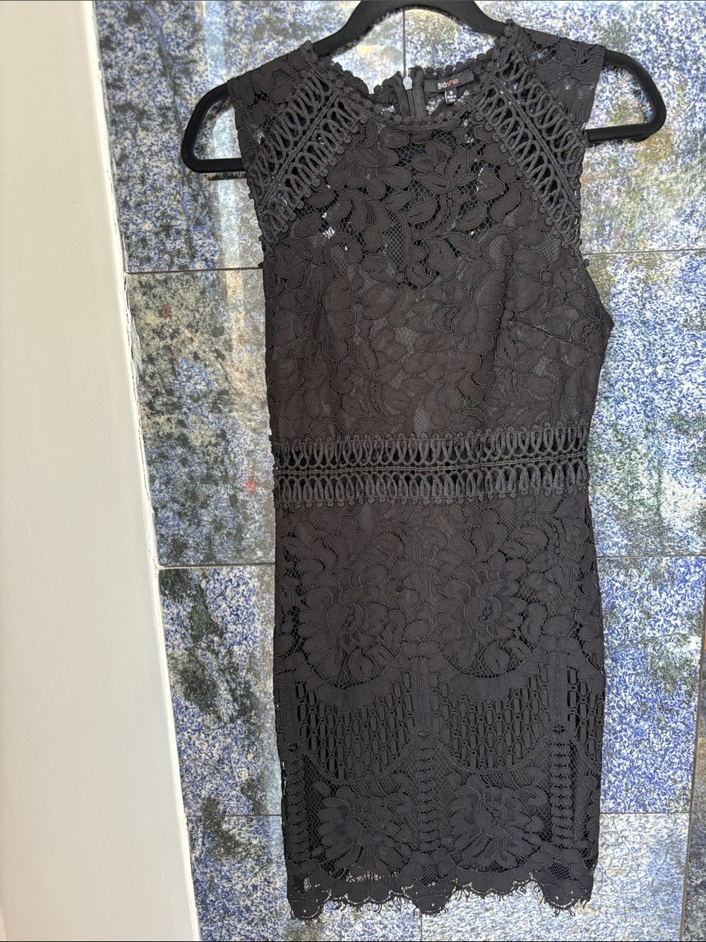 lace little Black Lace Sleeveless Dress - Women